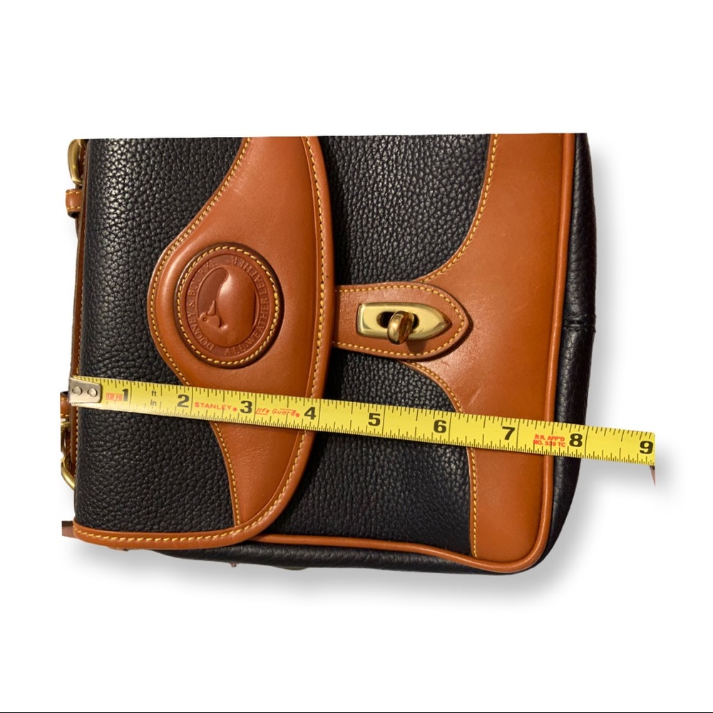 Dooney and Bourke Navy Leather Crossbody Purse - Picture 13 of 16